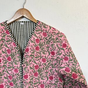 Pera Reversible Cotton Quilted Jacket