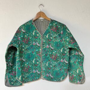 Rosavine Reversible Cotton Quilted Jacket